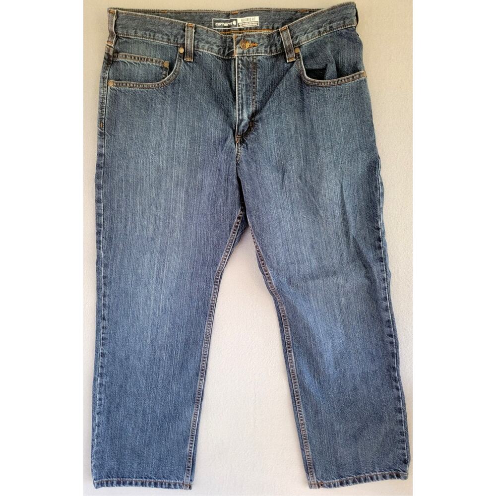 Carhartt Relaxed Fit Jeans 36x28 NWT Straight Leg Denim